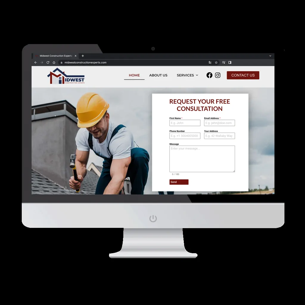 A&B Consulting Group client website